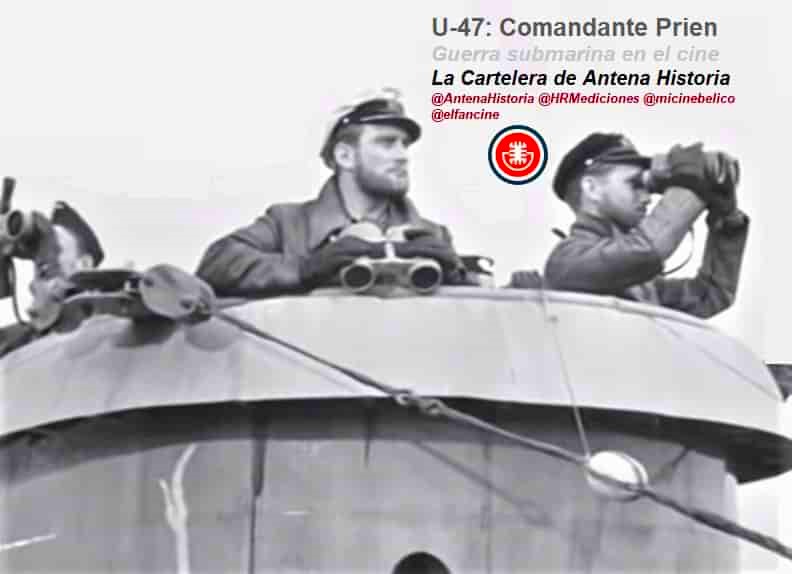 Podcast de cine - Guerra submarina en el Atlantico - Manadas de lobos - U47 Comandante Prien - El submarino - Das Boot - Antena Historia - HRM Ediciones - Mi cine belico - el fancine - Web de cine - Alvaro Garcia