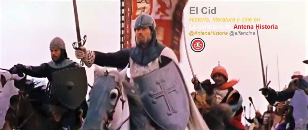 El Cid campeador - Rodrigo Diaz de Vivar - Tizona y Colada - Podcast de cine - el fancine - Web de cine - Alvaro Garcia