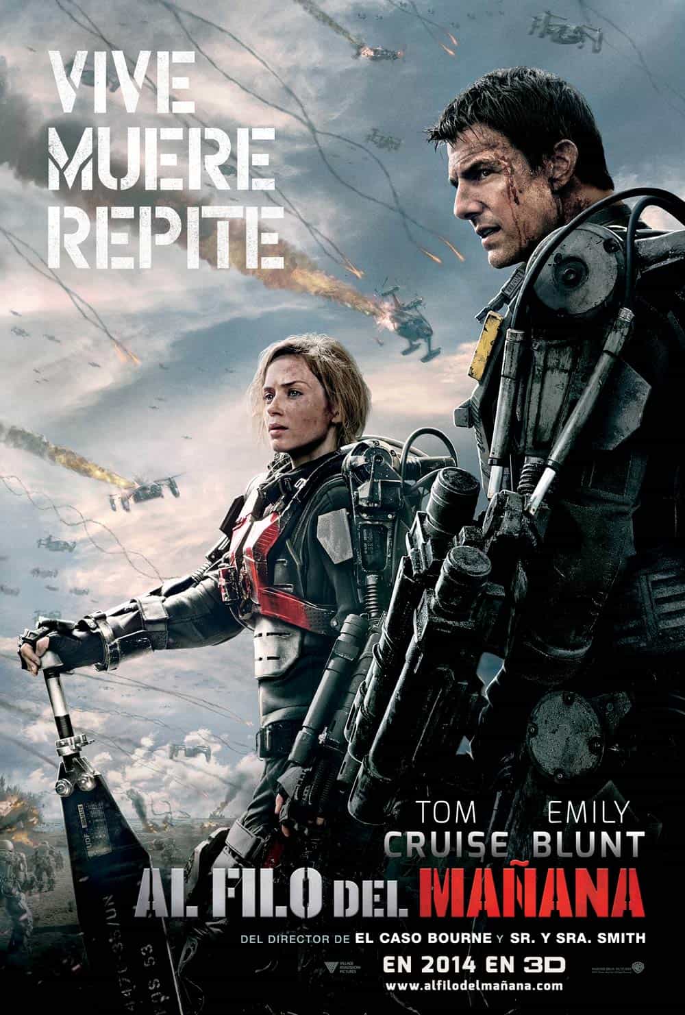 Al filo del mañana - el fancine - Blog de cine - AlvaroGP SEO - SEO Madrid - Cine digital - ISDI - MIB - MIBer - Digitalización - Pelis para MIBers