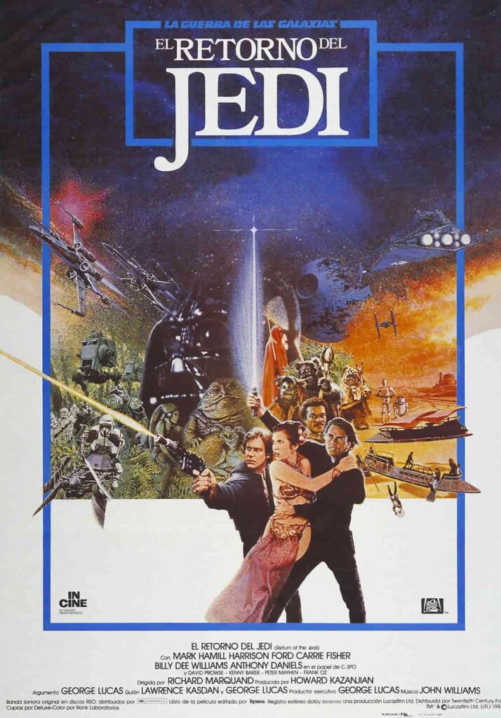 El retorno del Jedi - Star Wars - La guerra de las galaxias - el fancine - Blog de cine - AlvaroGP SEO - SEO Madrid - Cine digital - ISDI - MIB - MIBer - Pelis para MIBers