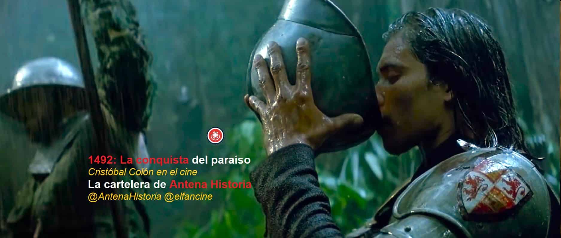 Descubrimiento de América en el cine - Bandera capitana - EXPO92 - el fancine - Antena Historia - Día de la Hispanidad - Matalascañas