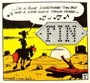 Lucky Luke - El troblogdita - Im a poor lonesome cowboy - FIN - THE END - 80s - Ochenteros - ÁlvaroGP SEO - Cómics - el fancine - el troblogdita - Finales