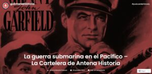 Podcast de cine - Peliculas de submarinos - Antena Historia - Concurso Cartelera Antena Historia - HRM Ediciones - el fancine - AlvaroGP - Cosas de cine - Mi cine belico