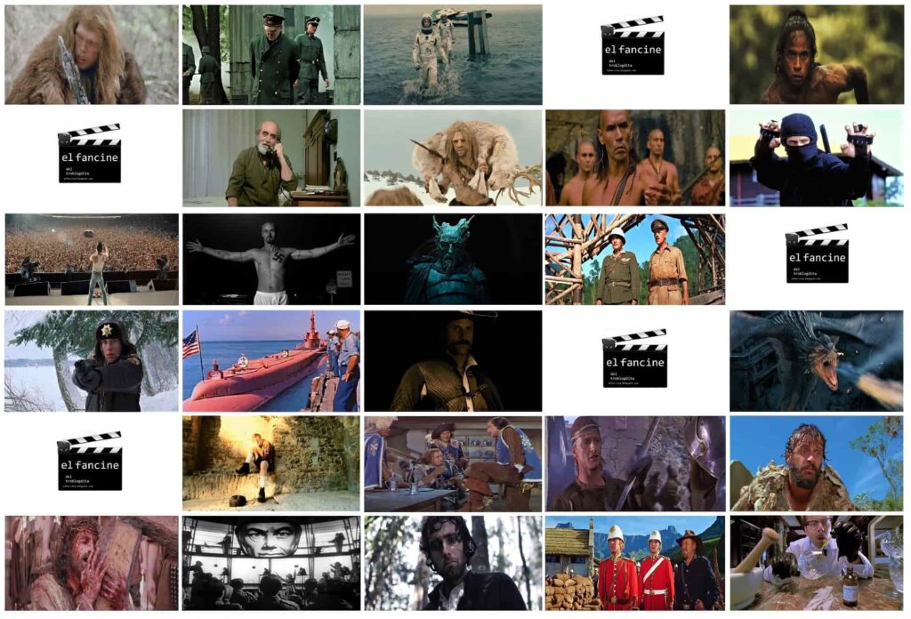 TOP25 2021 el fancine - Antena Historia - Paleolítico - Ninja - Alatriste - QUEEN - Casacas rojas - El caballero verde - ÁlvarogGP - Web de cine