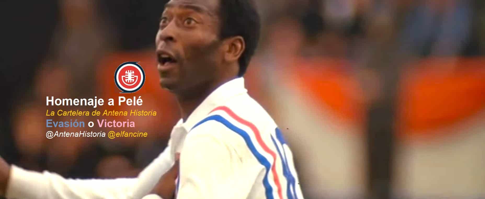 Evasión o Victoria - Victory - Homenaje a Pelé - Antena Historia - Podcast de cine - Mundial Catar 2022 - el fancine - Cine y fútbol