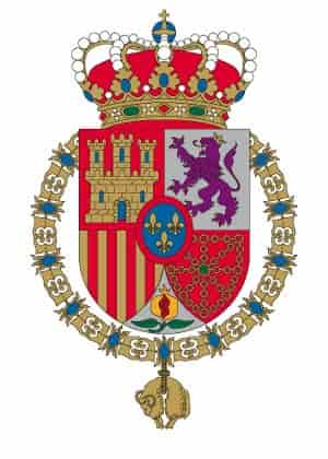 escudo_real_FelipeVI - Sacado de Web Casa Real - Vellocino de oro o Toison de oro en Jason y los argonautas y su relacion con el Rey de España - el fancine - Cosas de cine