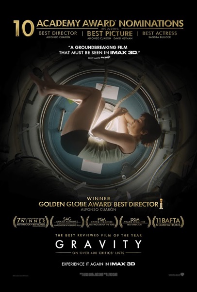 Gravity - 2013 - Ciencia - Drama - el fancine - Blog de cine - Podcast de cine - Web de cine - Alvaro Garcia