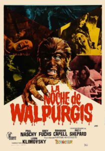 La noche de Walpurgis - 1971 - Paul Naschy - Jacinto molina - Hombre lobo - Fantaterror - el fancine - Web de cine - blog de cine - Real Madrid - Alvaro Garcia