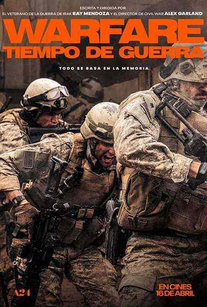 Warfare Tiempo de guerra - Warfare - Cine belico - Alvaro Garcia - el fancine - Web de cine - Blog de cine - Podcast de cine - Guerra de Irak