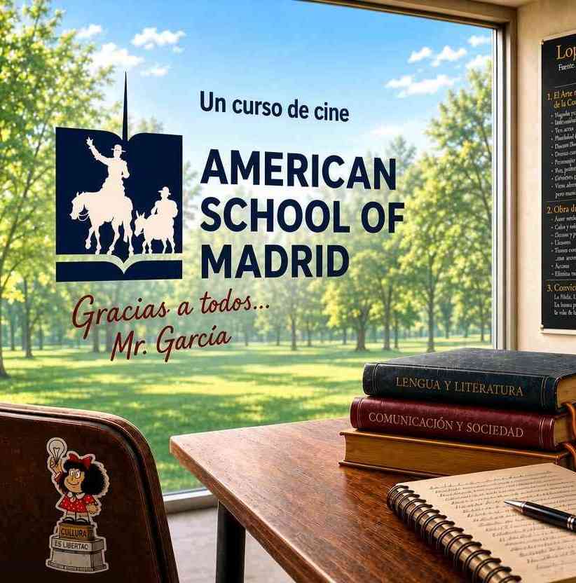 American School of Madrid - Profesor de Lengua y Literatura - Profesor de Comunicacion y Sociedad - Mafalda - el fancine - Cine - Web de cine - Blog de cine - Podcast de cine - Lope de Vega